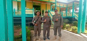 "kasat beserta anggota saat pengamanan dan pengawalan"