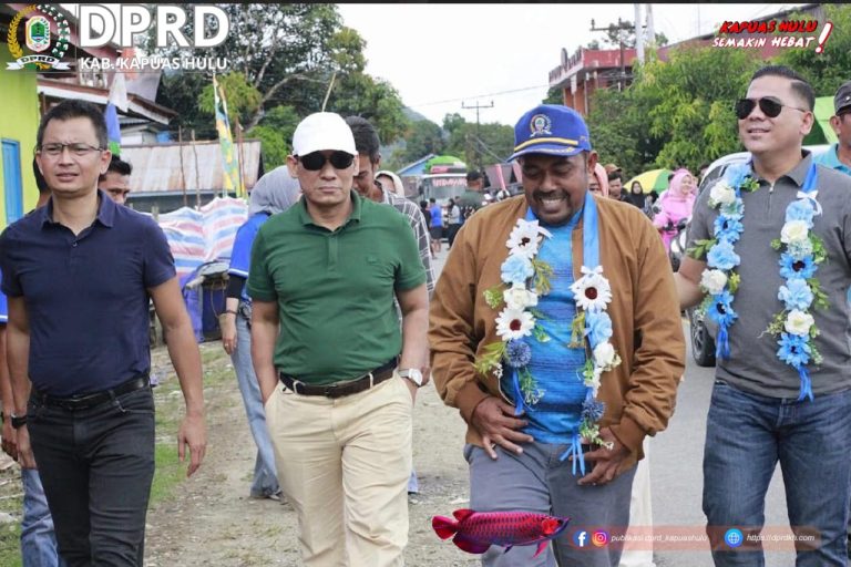 DPRD Kapuas Hulu Hadiri Penutupan Keramaian Umum di Kecamatan Bunut Hulu